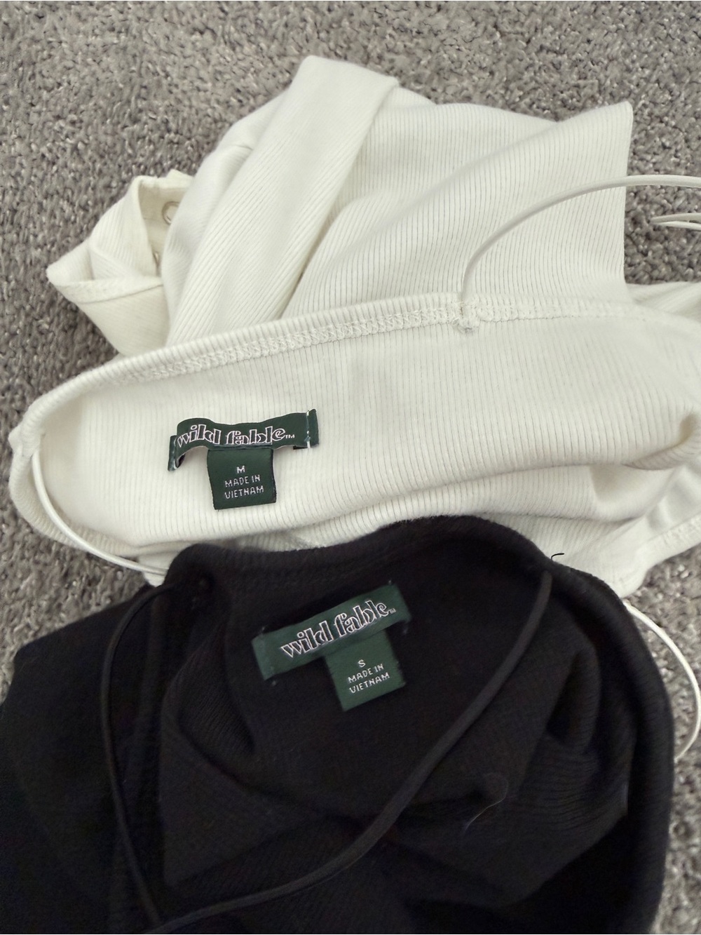 Wild Fable Ribbed Bodysuits Size Medium - Picture 5 of 5
